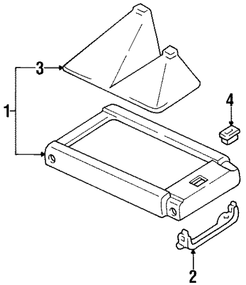Center Console for 1994 Toyota T100 #0