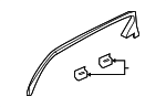 83910T10004X - Body: Window Trim for Hyundai Image