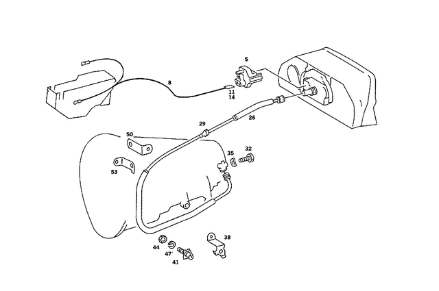 75422917 - Electrical Equipment and Instruments: Hall Sensor for Mercedes-Benz: 190, 190D, 190E, 200, 200D, 260E, 280E, 300CE, 300D, 300E, 300TD, 300TE Image image