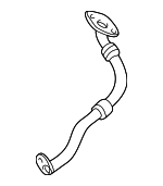 78145778B - Air &amp; Fuel Delivery: Turbocharger Oil Line for Audi Image