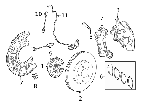 Anti-Lock Brakes for 2021 Mercedes-Benz C 63 AMG&reg; #2