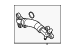 11539453680 - Cooling System: Cooling Pipe for BMW Image