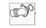 11515A55478 - Cooling System: Connector for BMW Image