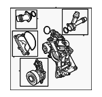 11519453667 - Cooling System: Water Pump Assembly for BMW Image