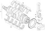 11212407629 - Engine: Rp Reman Crankshaft W.O Bearing Shells for Mini Image