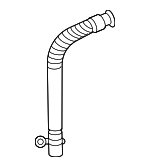 PAD260113 - : A/C Evaporator Drain for Porsche: Macan Image