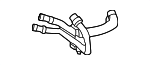 2325010001 - Cooling System: Hose Assembly for Mercedes-Benz Image