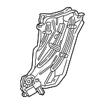 99654301606 - Body: Regulator for Porsche: 911 Image