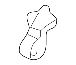 53772S6MA00 - Steering: Return Hose Bracket for Acura: RSX Image