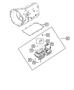 R8545848AA - Transmission: Transmission Valve Body &amp; Control Unit, Remanufactured for Mopar Image