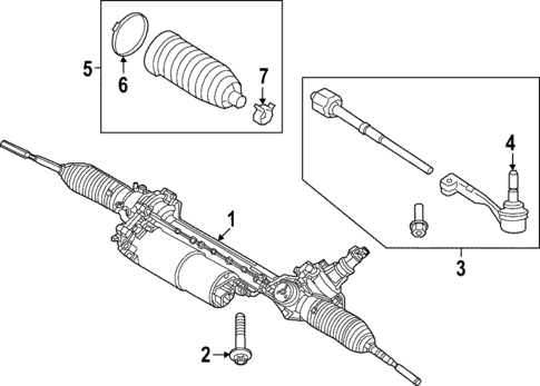 Steering Gear & Linkage for 2024 BMW 430i xDrive Gran Coupe #0