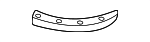 865564R000 - Body: Bumper Cover Support Rail for Hyundai: Sonata Image