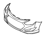 865114R000 - Body: Bumper Cover for Hyundai: Sonata Image
