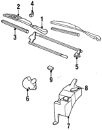 25646216 - Body: Wiper Arm for GM Image image