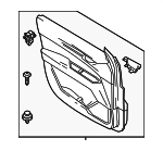 KEAJ68420A03 - : Door Trim Panel for Mazda: CX-5 Image