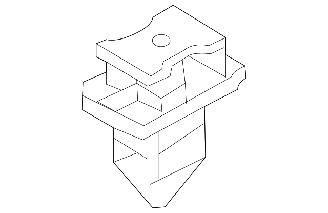 KB7W-68-AB1 - Door Trim Panel Upper Clip - 2017-2025 Mazda CX-5