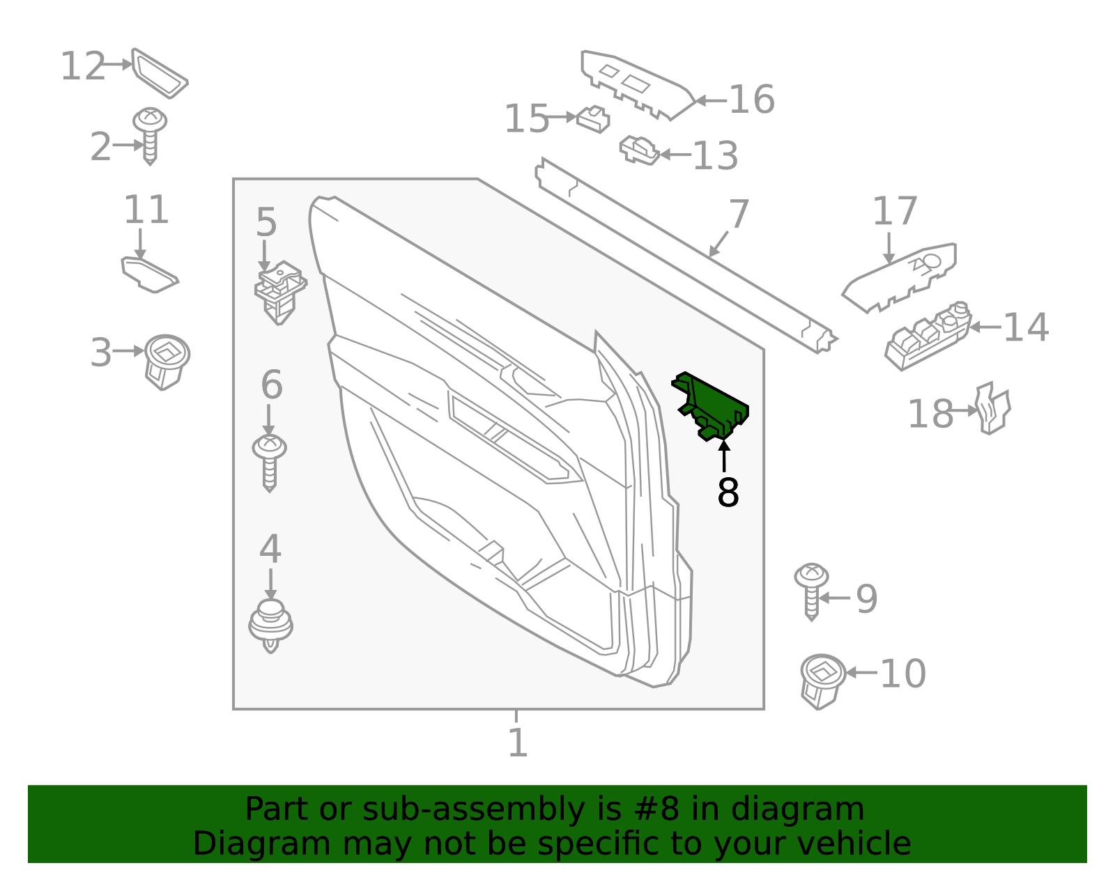 KD53-58-330E - Interior Door Handle 2013-2025 Mazda | Mazda-Parts