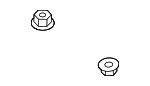 3537772 - Body: Bumper Nut for GM Image