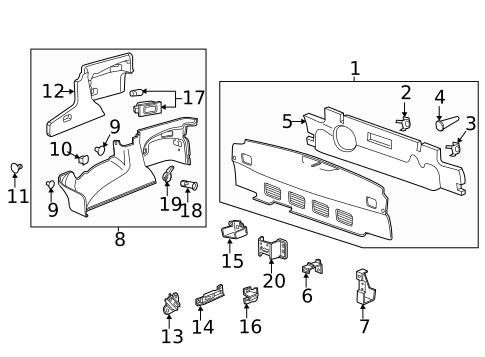 Interior Trim - Rear Body for 2025 Chevrolet Trailblazer #2