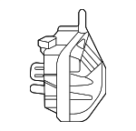 2965450500 - Body: Blind Spot Radar Bracket for Mercedes-Benz Image