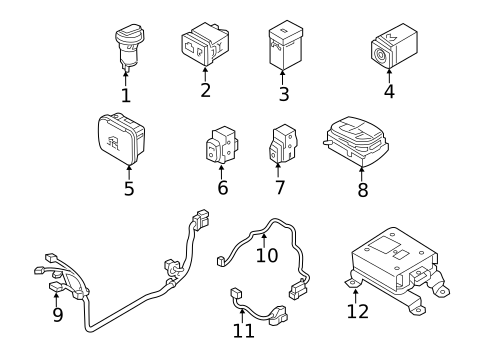 Console for 2021 Kia Sedona #1