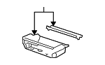 8E0882603C - Body: Storage Drawer for Audi Image