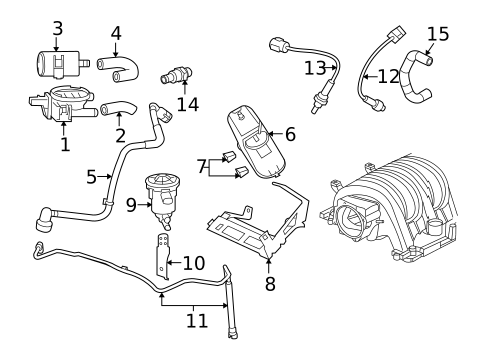 Emission System for 2009 Dodge Charger #0