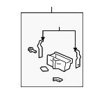 77230TM8A01ZA - : Cup Holder for Honda: Insight Image