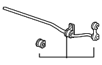 4906038 - : Stabilizer Bar for Saab: 9-5 Image