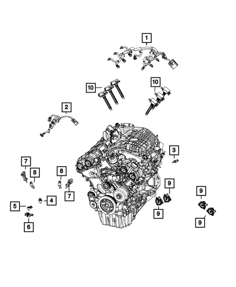 Wiring-Powertrain for 2015 Dodge Charger #0