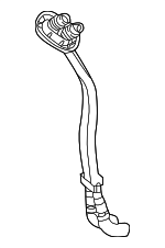 8W0122291AG - Cooling System: Tube Assembly for Audi: A4 allroad, A5 Quattro, A5 Sportback, A8 Quattro Image