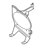 C243669BXB - : Rear Speaker Mount Bracket for Mazda Image