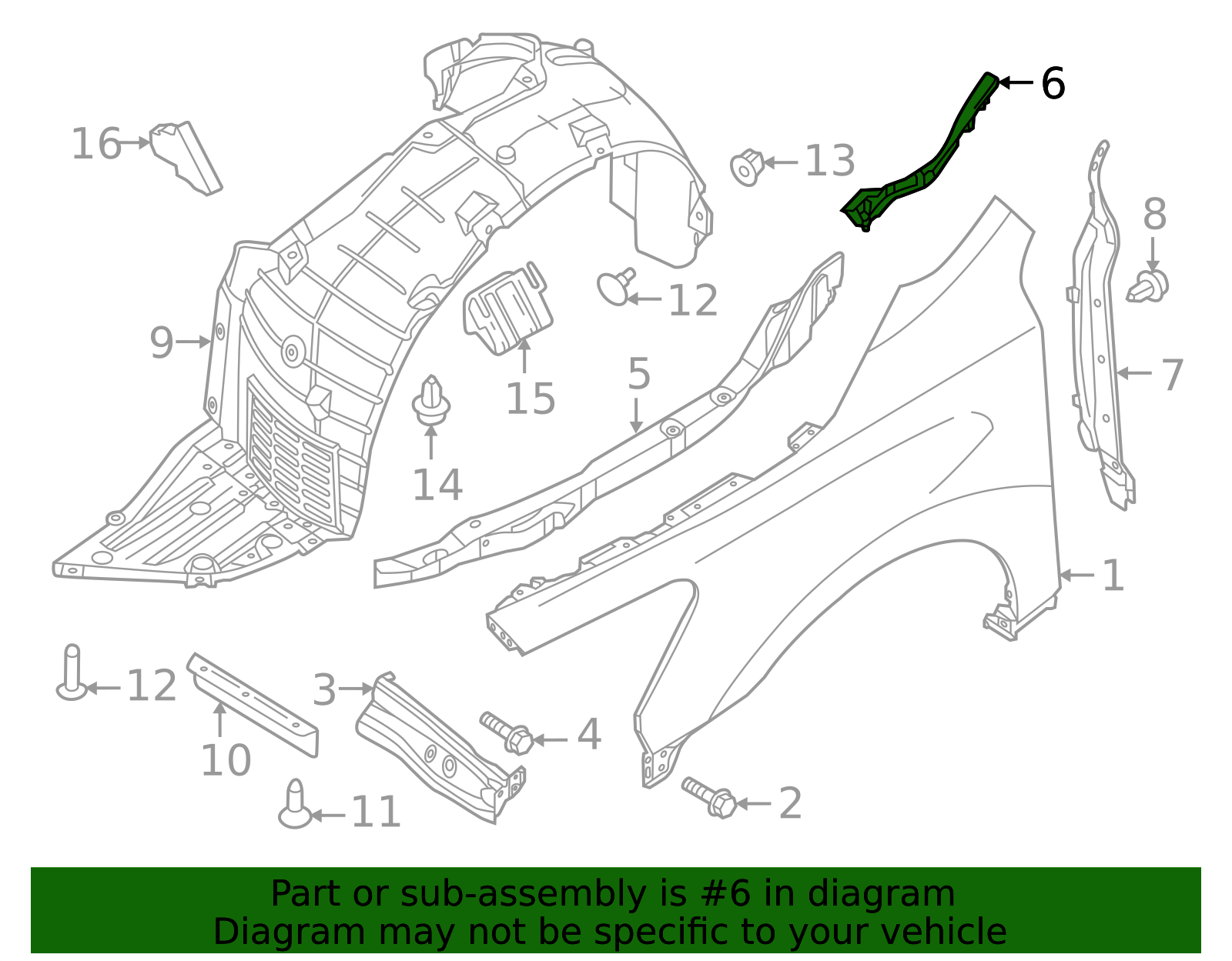 66895-9HP0A - Cover - 2016-2018 Nissan Altima | Nissan OEM Parts Direct