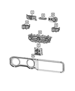 68542451AA - : Headlamp Switch for Mopar Image