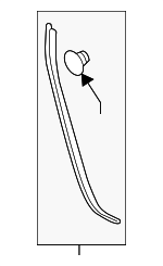 1K6839373D5AP - Body: Connector for Volkswagen: Golf, GTI, Rabbit Image