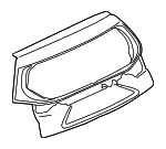 5801A504 - : Lift Gate for Mitsubishi: Outlander Image