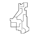 5QF803481 - Body: Inner Wheelhouse Bracket for Audi: Q3 Image