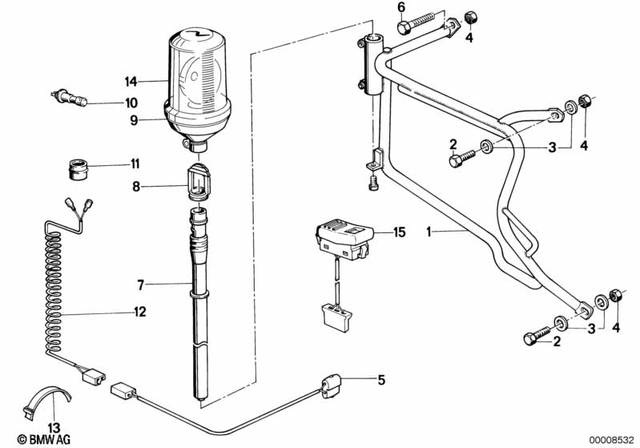 7119913019 - Lights: Hex Bolt - M6X18 for BMW-Motorrad Image
