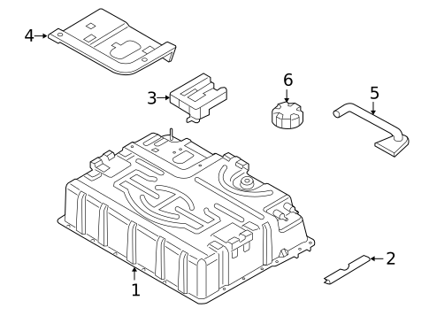 Battery for 2011 BMW X6 #1