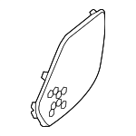 4G0035435BDS2 - : 2016-2018 Audi - Speaker Grille for Audi: A6, A6 Quattro, S6 Image