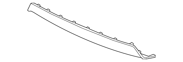 71502-TEX-Y00 - 2018-2019 Honda Civic - Garnish Rear Bumper