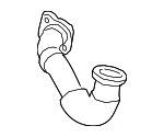 59131530N - Emission System: Connector Pipe for Audi: A6 Quattro, A7 Quattro, A8 Quattro, Q5, Q7 Image