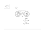 1645400348 - : Instrument Cluster for Mercedes-Benz Image