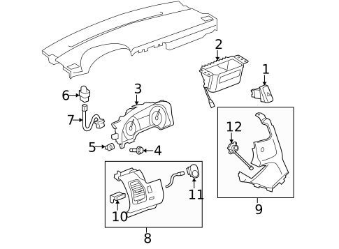 Electrical Connectors for 2007 Suzuki XL-7 #0