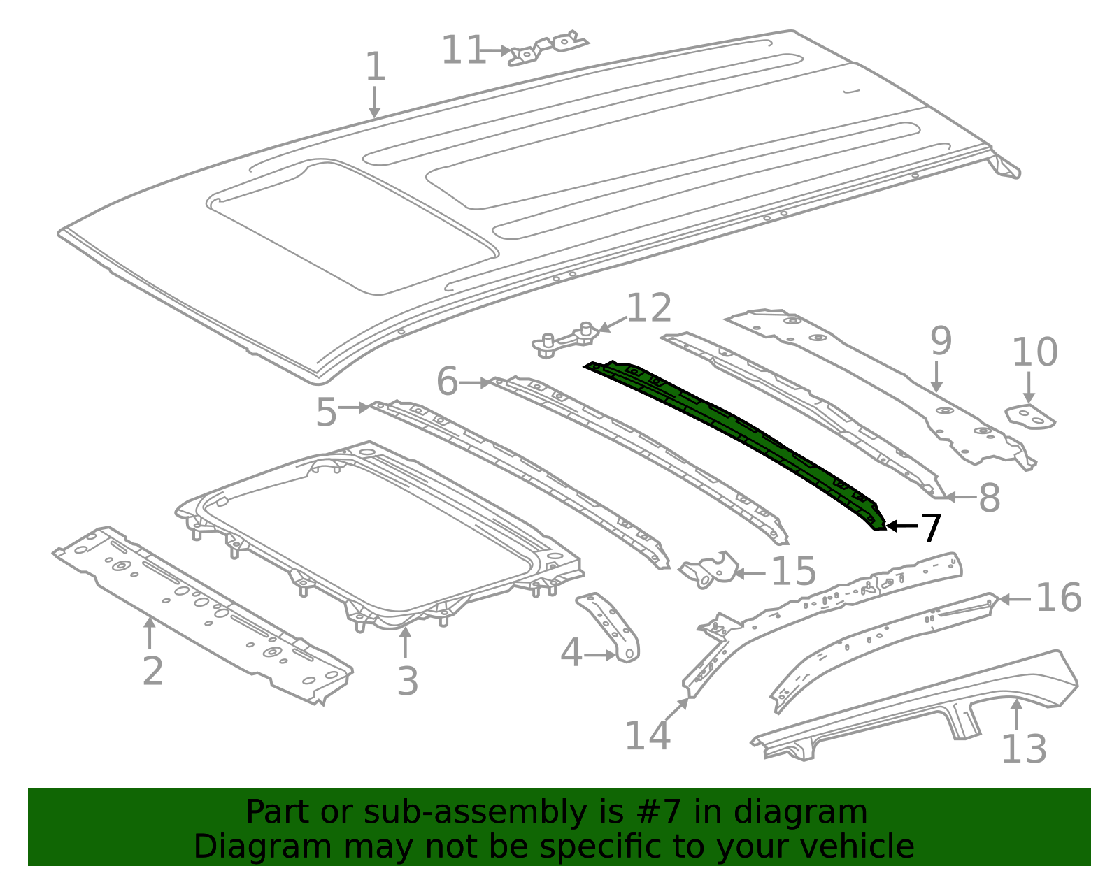 2014-2019 Toyota Highlander Center Reinforced 63177-0E010 | OEM Parts ...