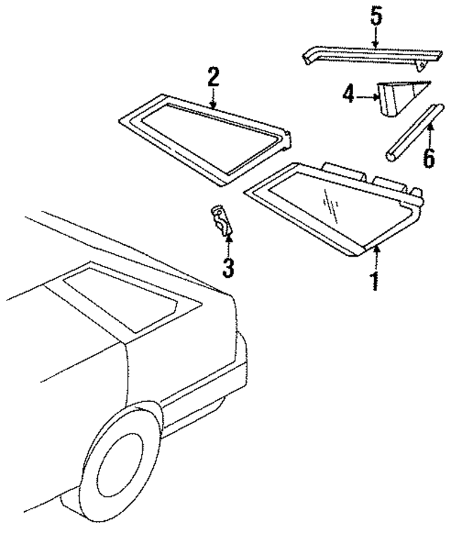 8333355A00 - : Weatherstrip for Nissan: Sentra Image