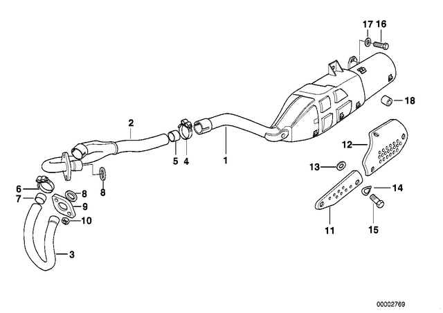 18122345043 - : Cover for BMW-Motorrad Image