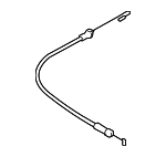 3C8827531A - Body: Release Cable for Volkswagen Image