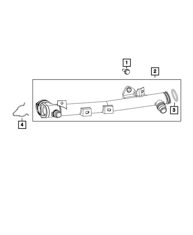 68679683AA - : Water Inlet Tube O Ring for Mopar Image