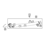 68621237AC - Cooling: Coolant Tube for Mopar Image image